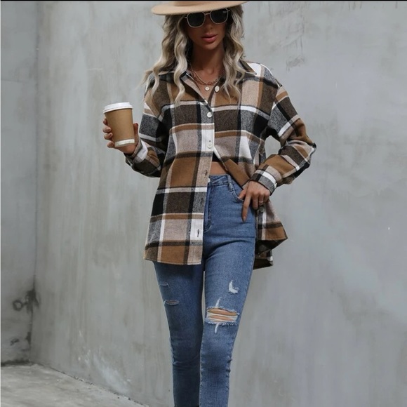 Plaid blouse - Picture 1 of 4